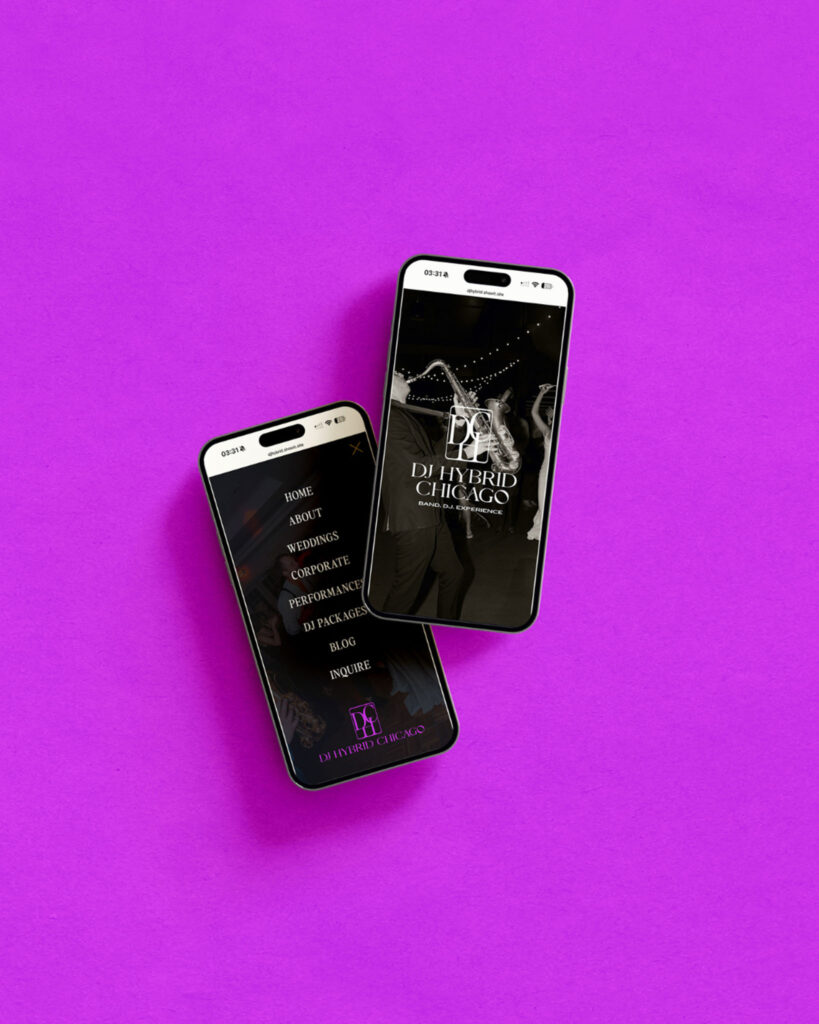 New website for DJ Hybrid Chicago
