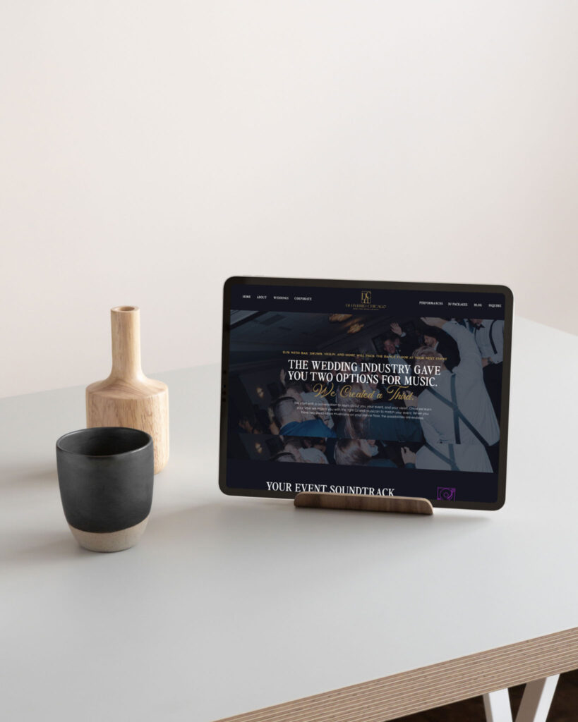 New website for DJ Hybrid Chicago